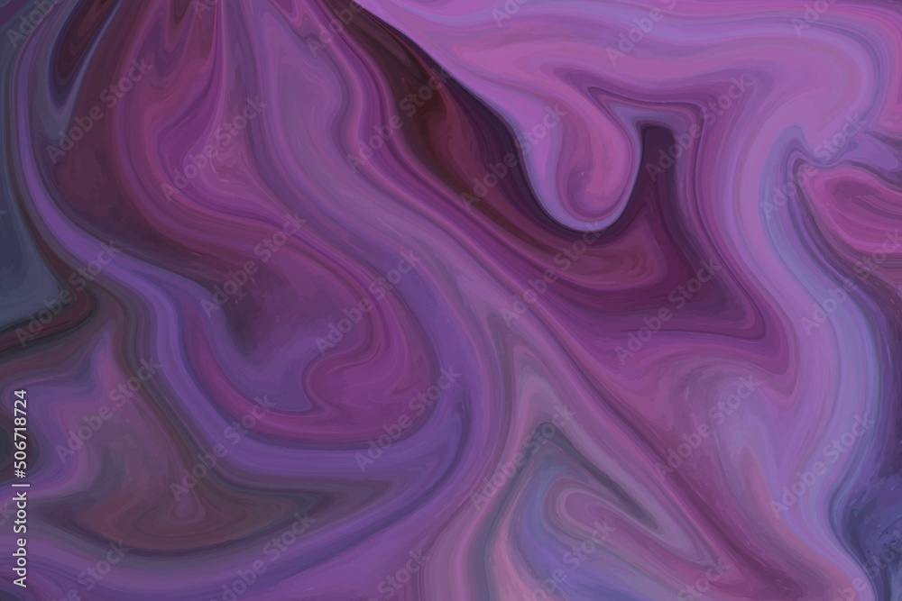 Obraz premium Abstract psychedelic liquid marble texture swirl background