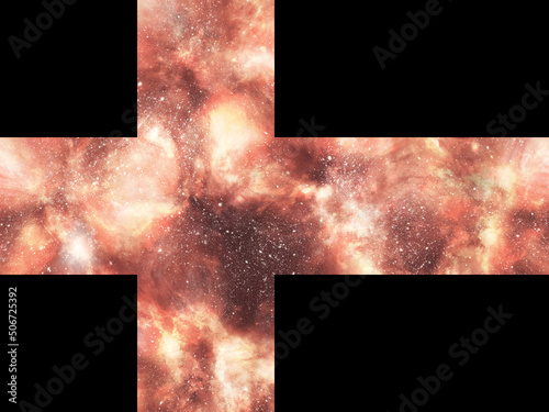 Hot cosmos 360 VR background cube map