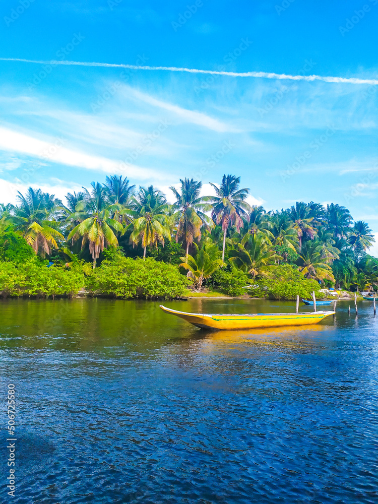 Obraz premium boat on the river