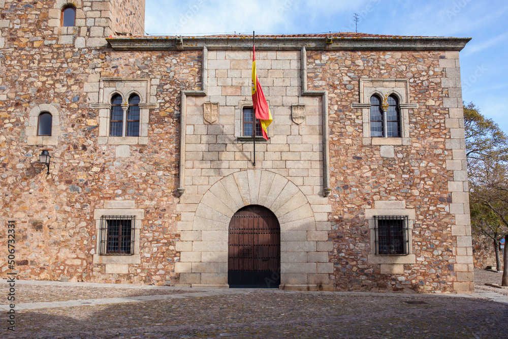 Las Ciguenas Palace, Caceres Old Quarter, Spain Las Ciguenas Palace, Caceres Old Quarter, Spain