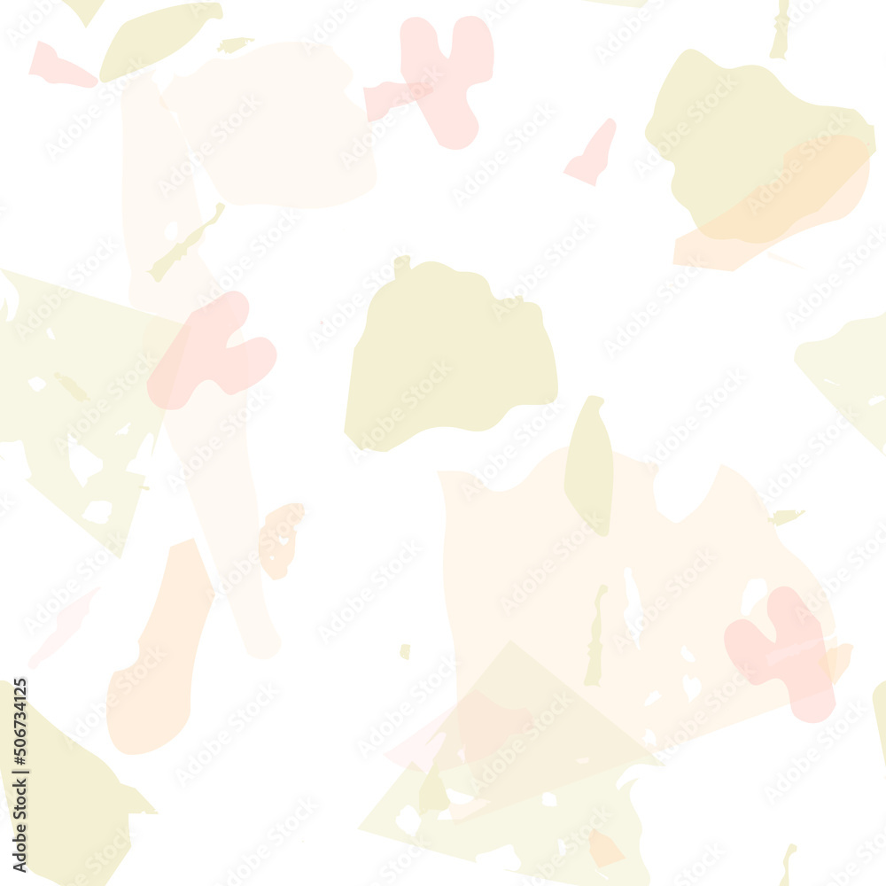 Terrazzo seamless pattern. Pastel  venetian