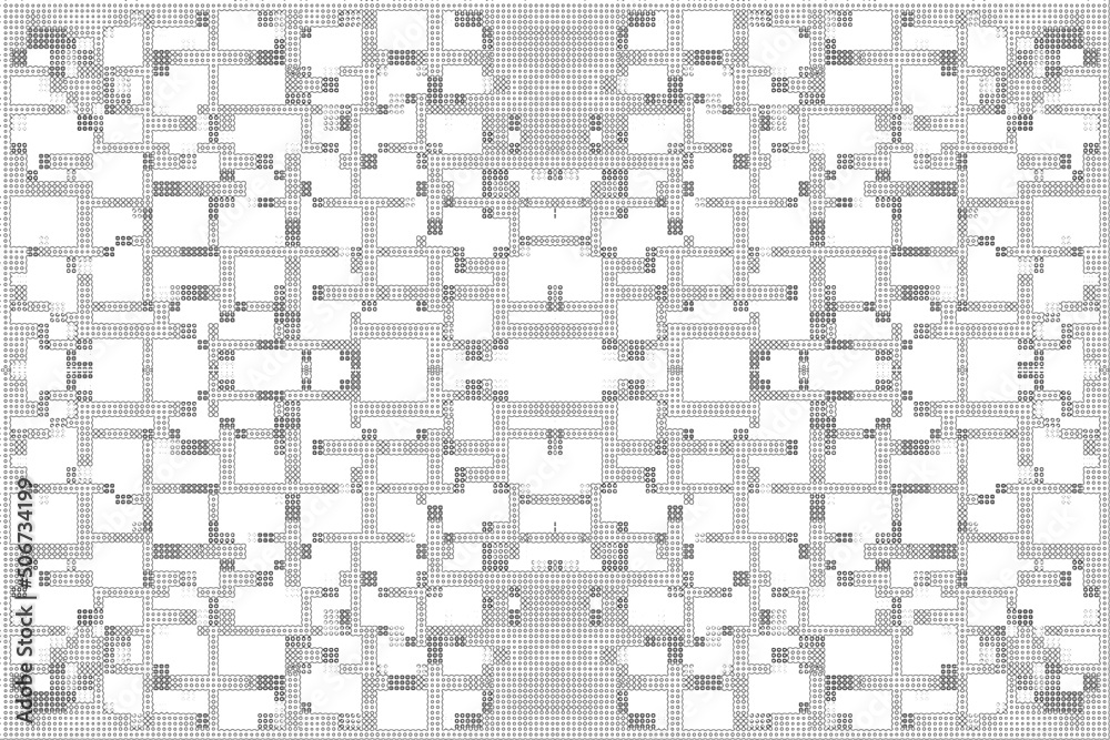 Fototapeta premium Abstract background. Monochrome texture. Black and white lines on white background.