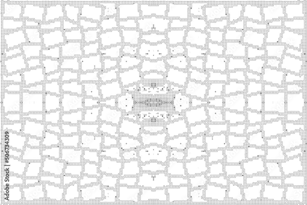 Obraz premium Abstract background. Monochrome texture. Black and white lines on white background.