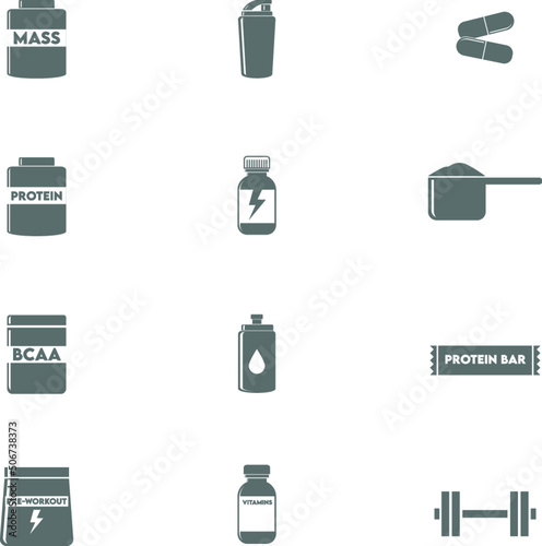 Supplement Sports Icon