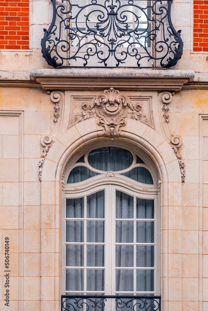 Architectural detail from Orleans, France