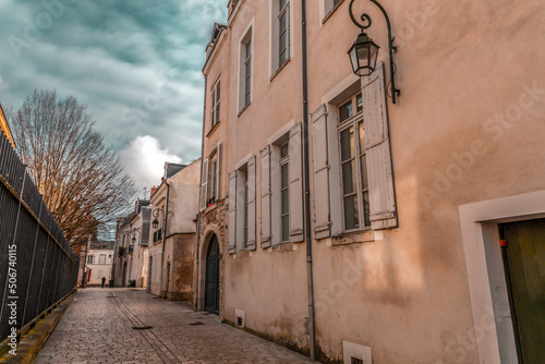Orleans street view, Centre-Val, France photo