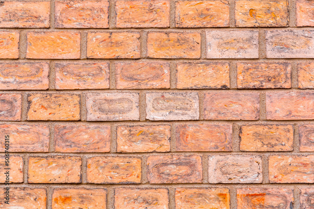Red brick wall grunge texture background Red brick wall grunge texture background