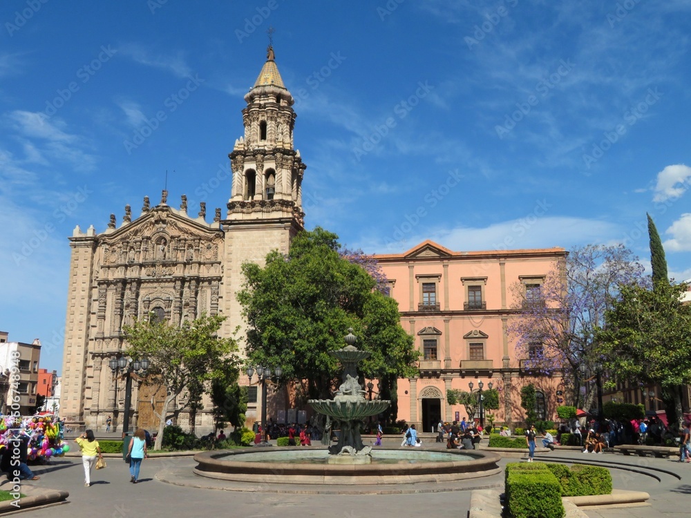 plaza of San Luis Potosi, mexico