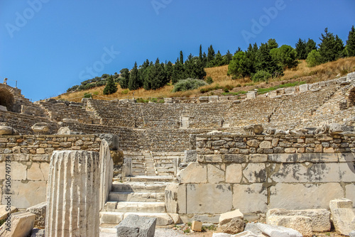 ruins of the city