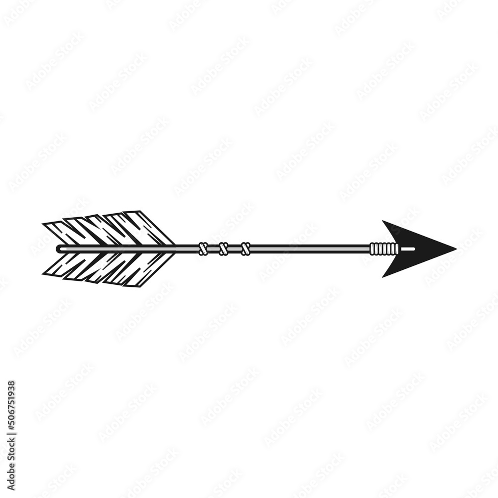 ethnic indian arrow graphic design vector ethnic indian arrow graphic design vector