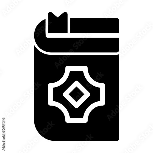 quran glyph icon