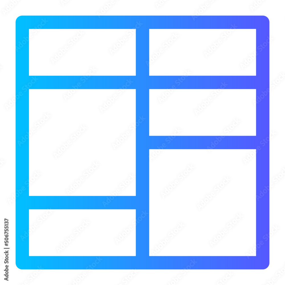 layout gradient icon layout gradient icon