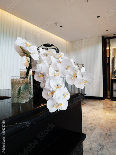 Beautiful bouquet in a room
