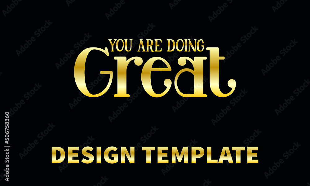 you are doing great vector logo monogram template you are doing great vector logo monogram template