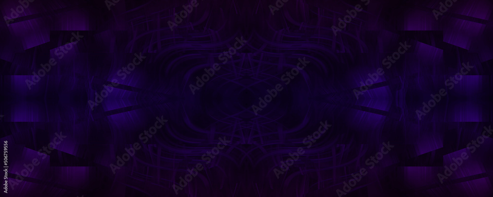 Obraz premium Abstract kaleidoscope pattern background image.