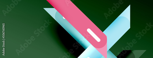 Background overlapping lines. Dynamic lines abstract wallpaper. Straight lines composition vector illustration for wallpaper banner background or landing page