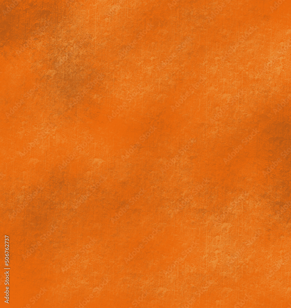 Fototapeta premium Orange copper Grung texture color background illustration