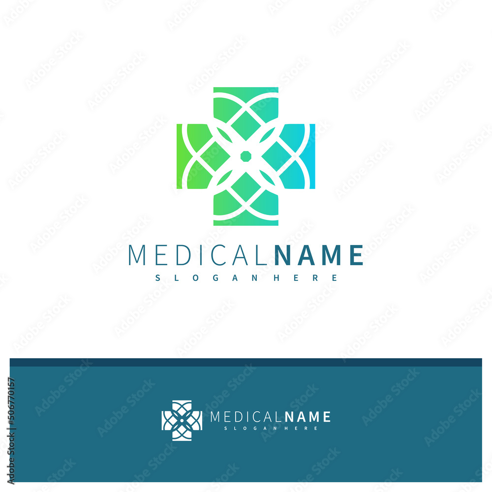 Fototapeta premium Abstract Leaf Luxury Logo Design. Creative flower Idea logos designs Vector illustration template
