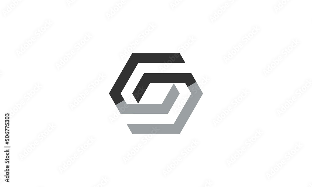 S logo minimalist letter polygon S logo minimalist letter polygon