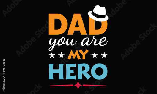 dad lover typography t-shirt design template. T-shirt design related to father and child