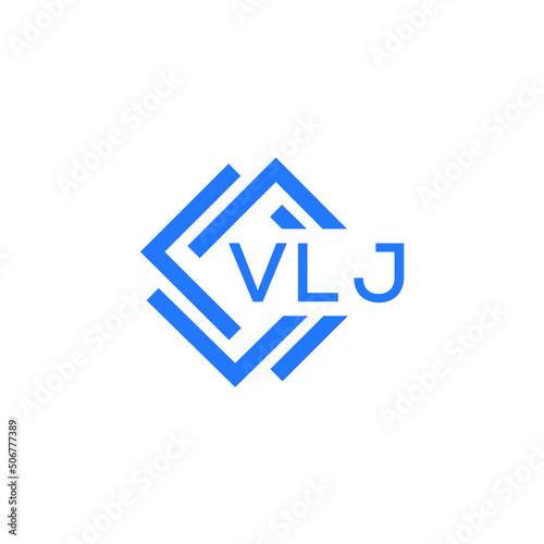 Free Download VLJ technology letter logo design on white  background. VLJ creative initials technology letter logo concept. VLJ technology letter design. - GFXLoad