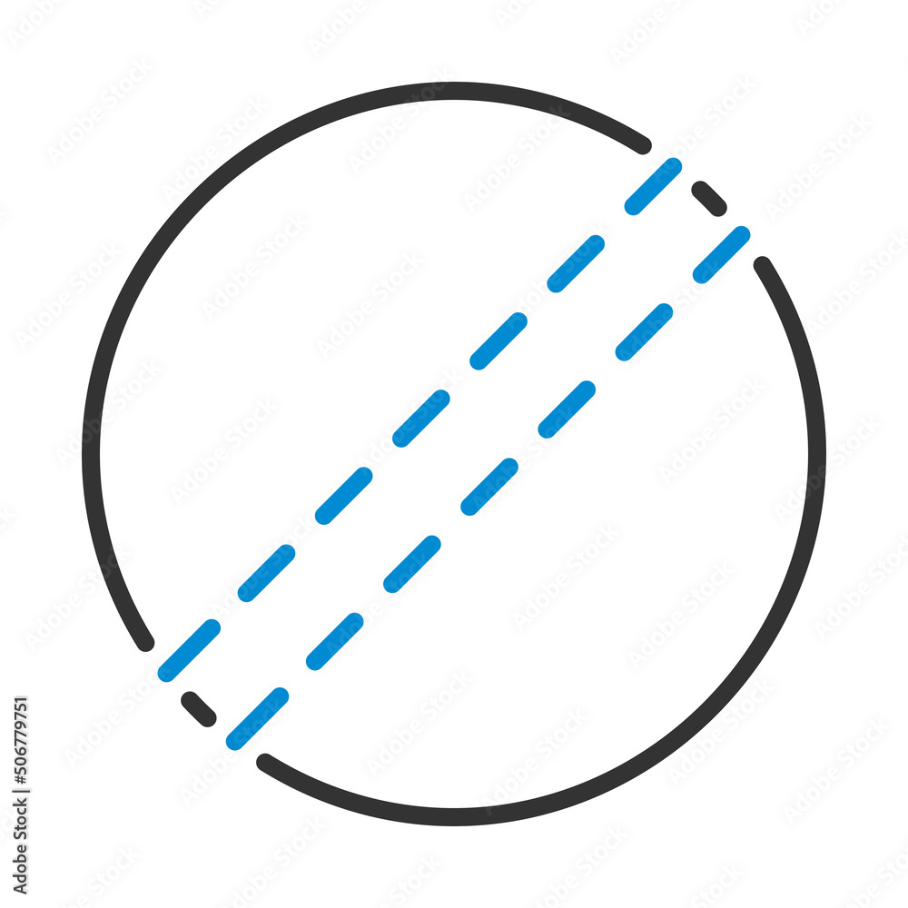 Cricket Ball Icon Cricket Ball Icon