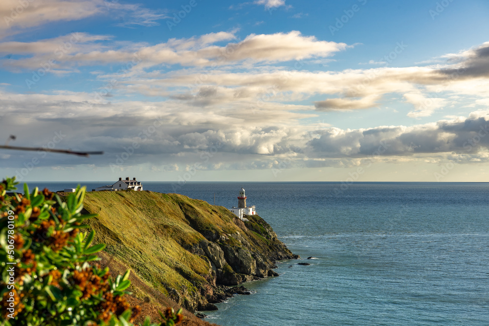 Fototapeta premium howth lighthouse dublin ireland