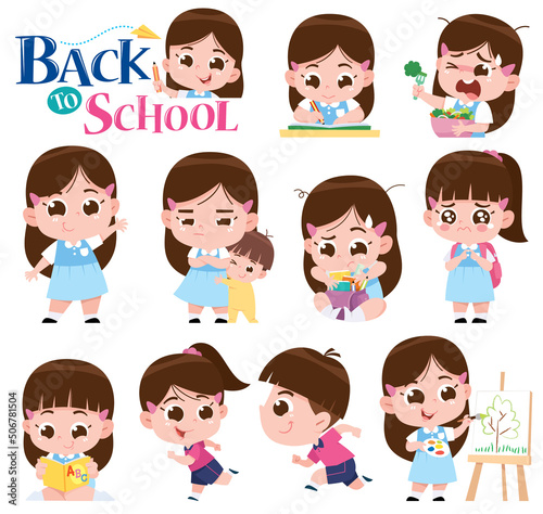 Back to School. A Day in the Life of a Student