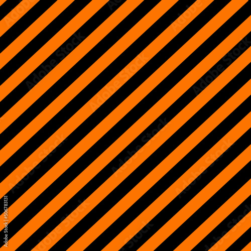 Orange and black stripes line abstract background.