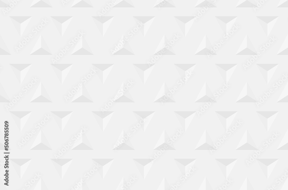 Triangles seamless pattern. White graphic geometric background. Triangles seamless pattern. White graphic geometric background.