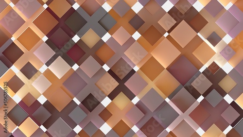 Geometric Background Abstract Pattern. Digital Paper. Soft Pastel Mosiac Texture.