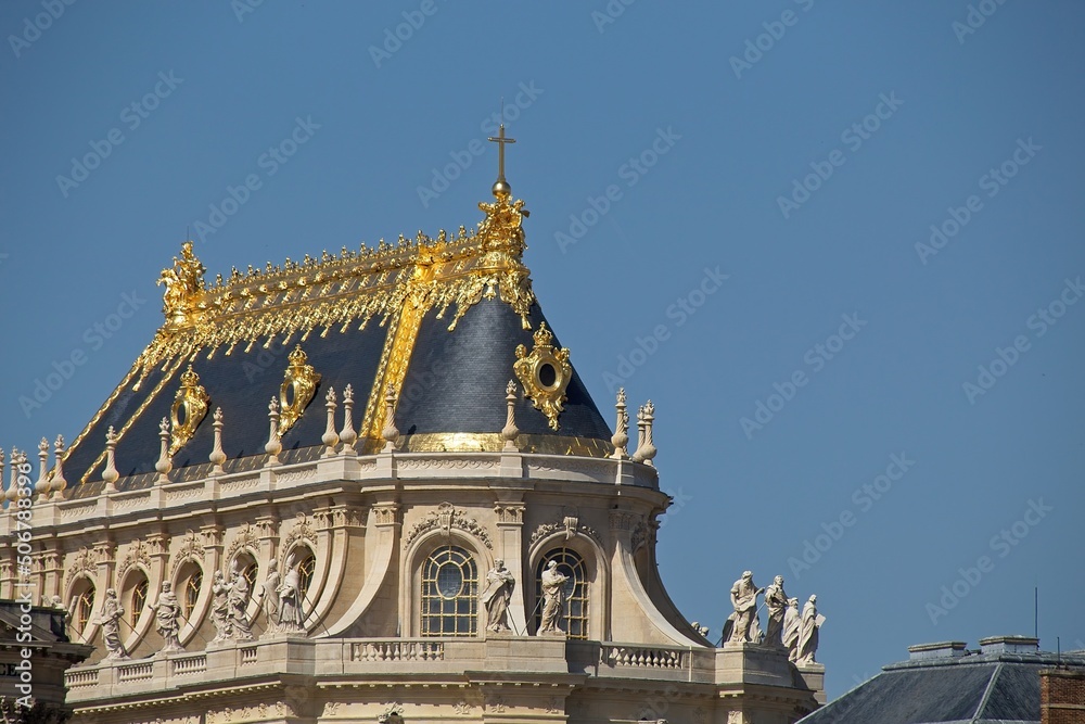 Fototapeta premium the church of the chateau of versailles
