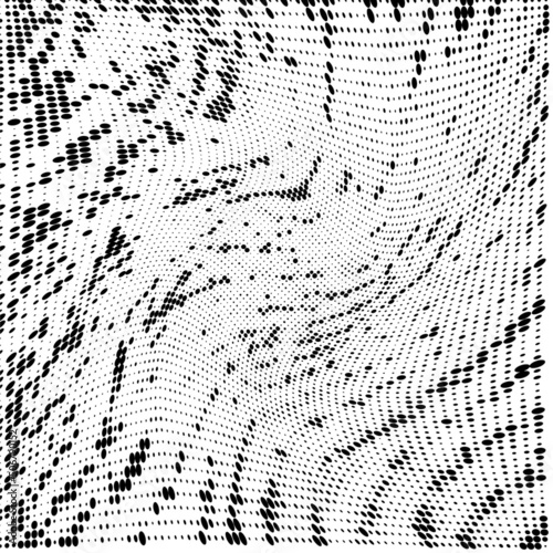 Dots grunge abstract background. Vector illustration