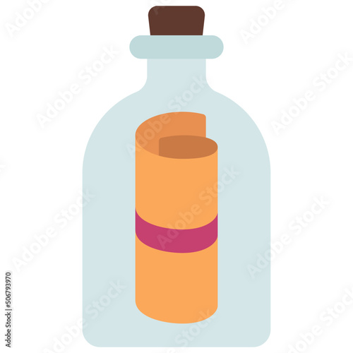 Message In A Bottle Icon