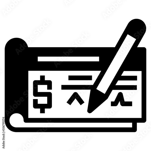 bank glyph icon
