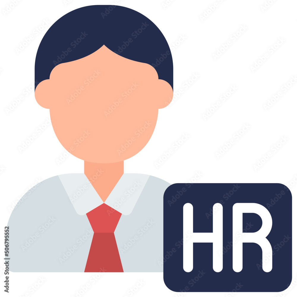 HR Person Male Icon