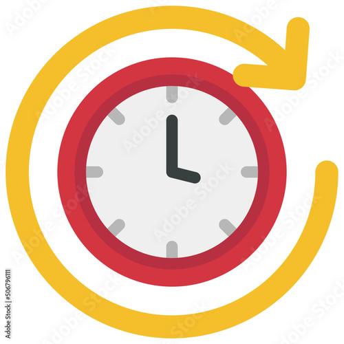 Turn Clocks Forward Icon