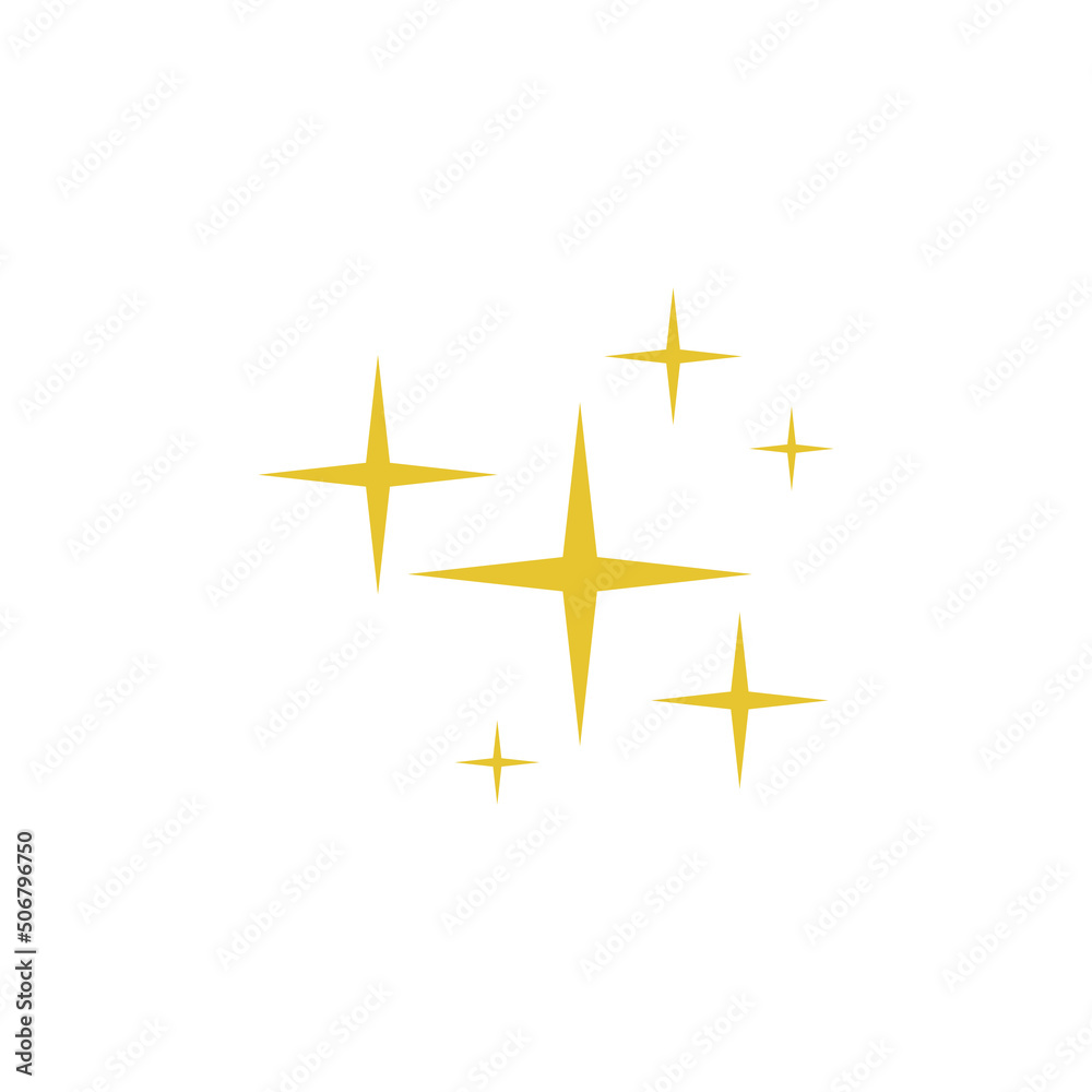 Sparkle vector icon isolated. Shine symbol Sparkle vector icon isolated. Shine symbol