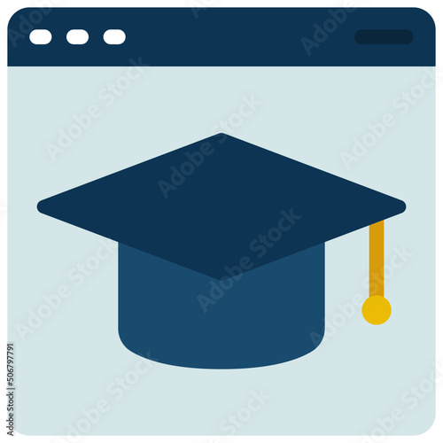Internet Education Icon