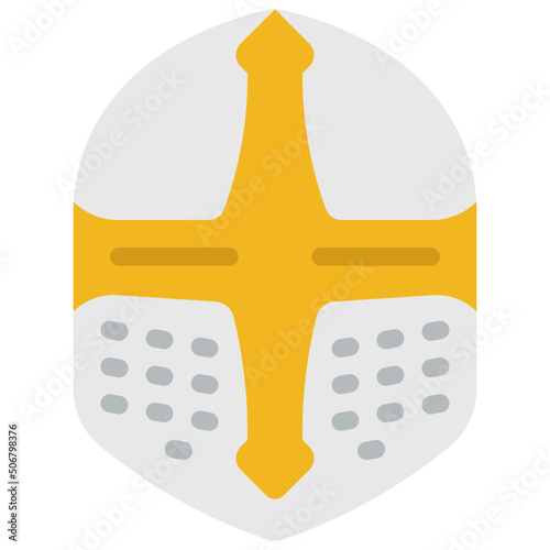 Templar Knight Helmet Icon