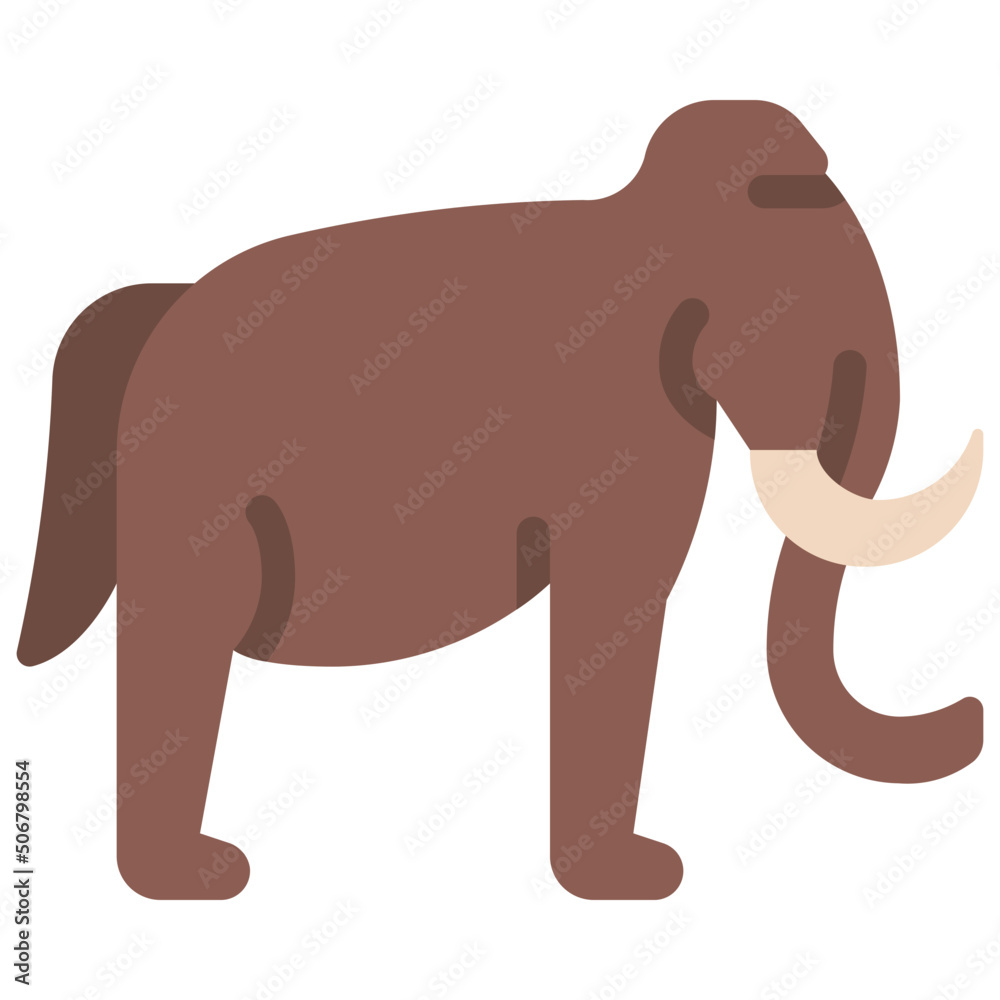 Obraz premium Mammoth Icon