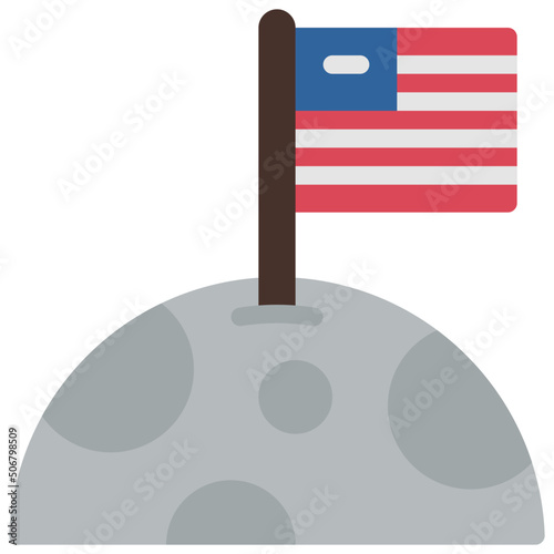 Moon Landing Icon