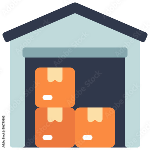 Full Warehouse Icon