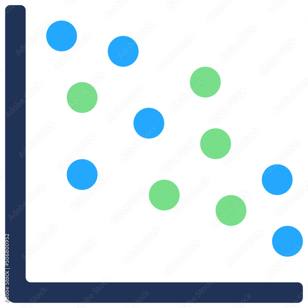 Scatter Chart Icon