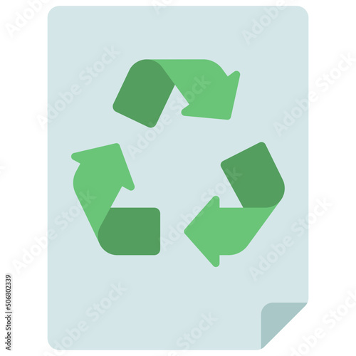Recycled Paper Icon