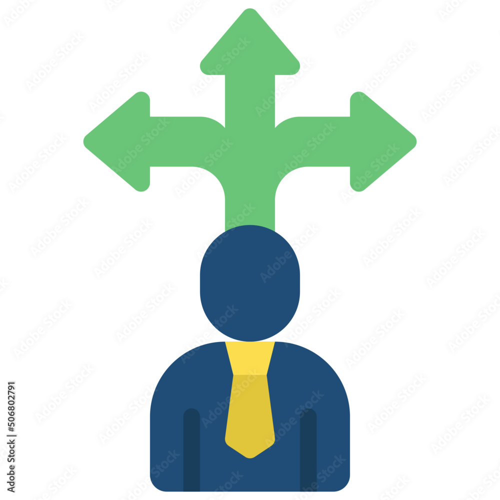 Direction Choice Icon Direction Choice Icon