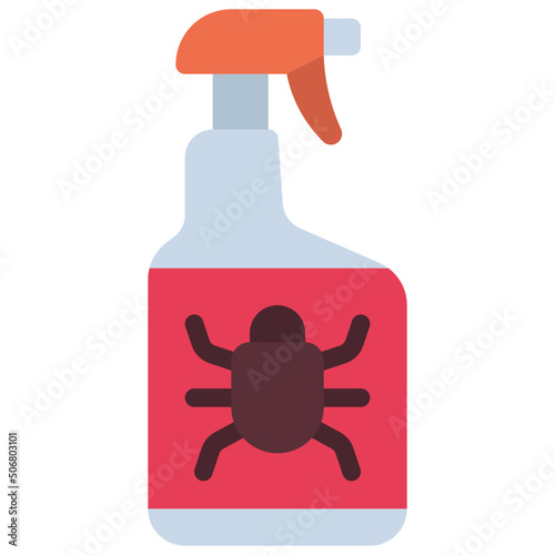 Pesticide Spray Bottle Icon