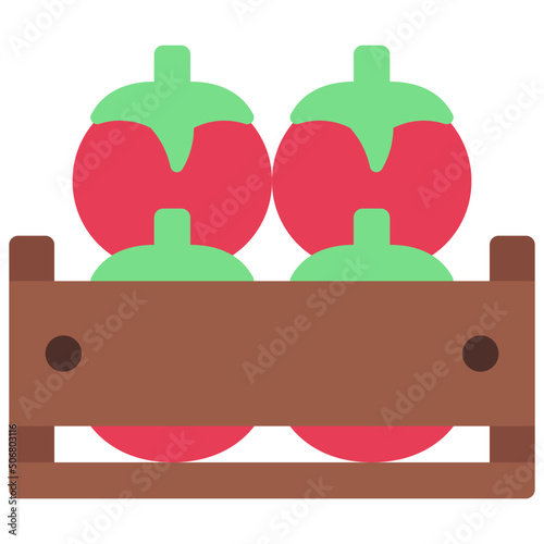 Tomato Crate Icon