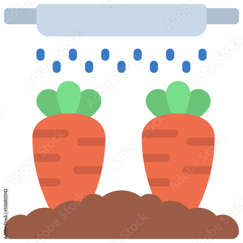 Water Carrots Icon