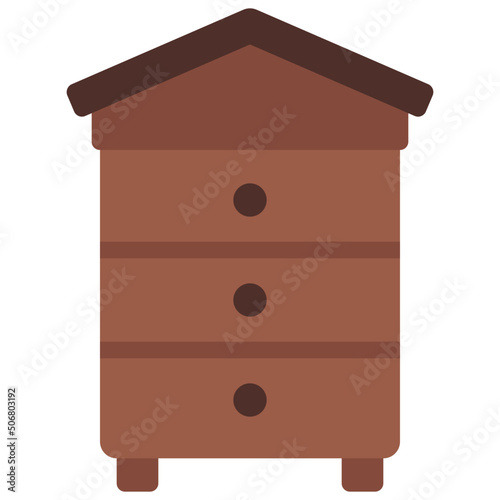 Bee Keeper Hive Icon